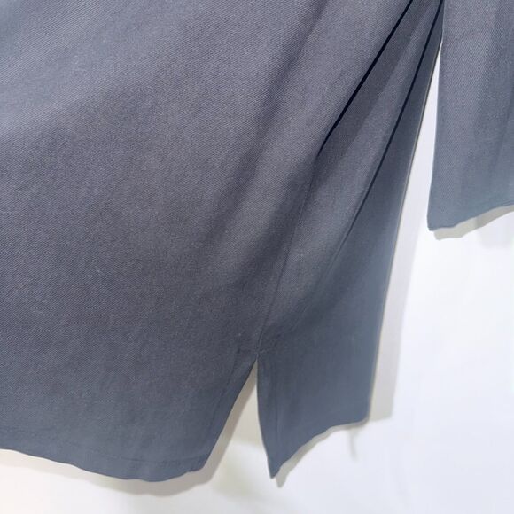 Lauren Ralph Lauren Oriental Style 100% Silk Tunic - Black L - Picture 5 of 7